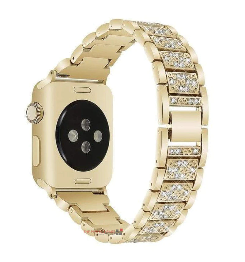 Crystal Bling Band Case Iwatch Strap for Apple Watch Ultra Series 8 7 SE 6 5 4 3