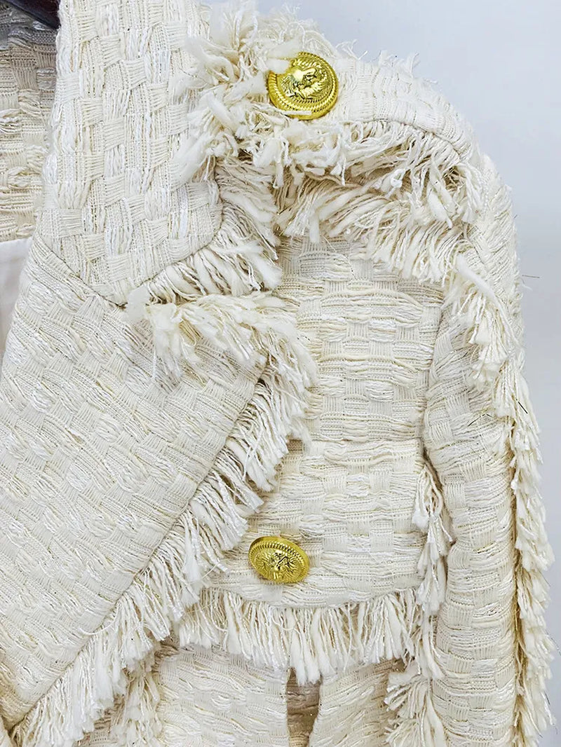 1228 XXL 2024 Milan Style Spring Brand Same Style Two Pieces Sets Lapel Neck Black Flora Print Short Skirt Empire Womens Clothes Oualdi