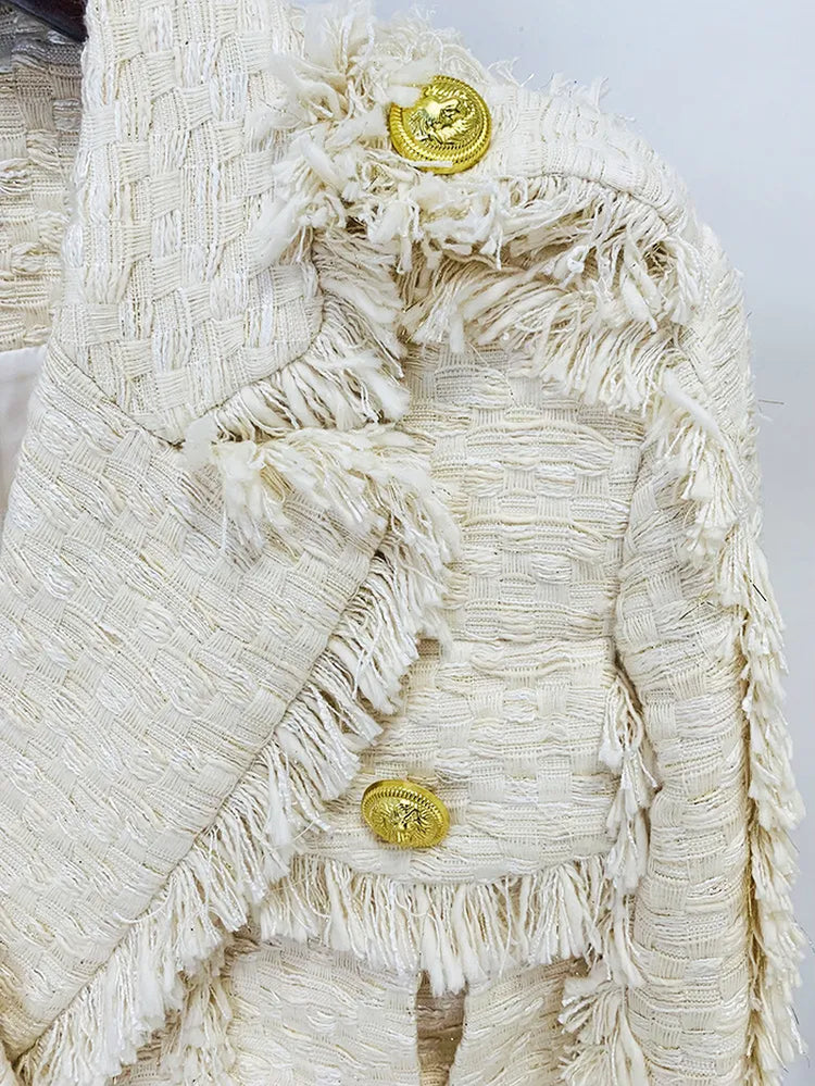 1228 XXL 2024 Milan Style Spring Brand Same Style Two Pieces Sets Lapel Neck Black Flora Print Short Skirt Empire Womens Clothes Oualdi