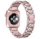 Crystal Bling Band Case Iwatch Strap for Apple Watch Ultra Series 8 7 SE 6 5 4 3