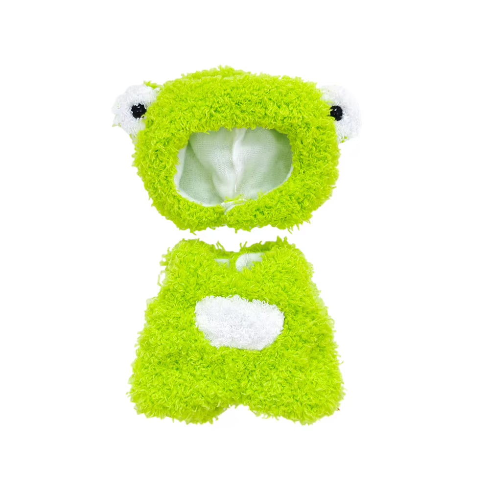 17CM Plush Doll Clothes Kawaii Doll Clothes Plush Doll Changing Clothes Dolll Clothes Suit Dolls Accessories