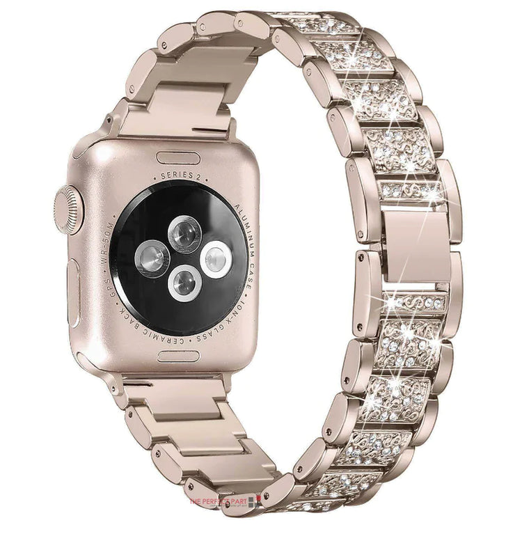 Crystal Bling Band Case Iwatch Strap for Apple Watch Ultra Series 8 7 SE 6 5 4 3