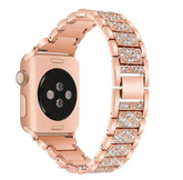Crystal Bling Band Case Iwatch Strap for Apple Watch Ultra Series 8 7 SE 6 5 4 3