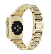 Crystal Bling Band Case Iwatch Strap for Apple Watch Ultra Series 8 7 SE 6 5 4 3