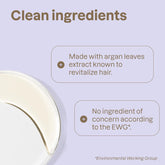 Pregnancy Shampoo, EWG Verified, Dermatologically Tested, Plant and Mineral-Based, Vegan Maternity Products, Argan Leaf Extract, 16 Fl Oz