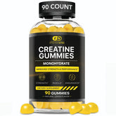 Creatine Gummies for Men & Women - Creatine Monohydrate Gummies for Strength, Muscle, Energy - Natural Lemon Flavor (90Ct)